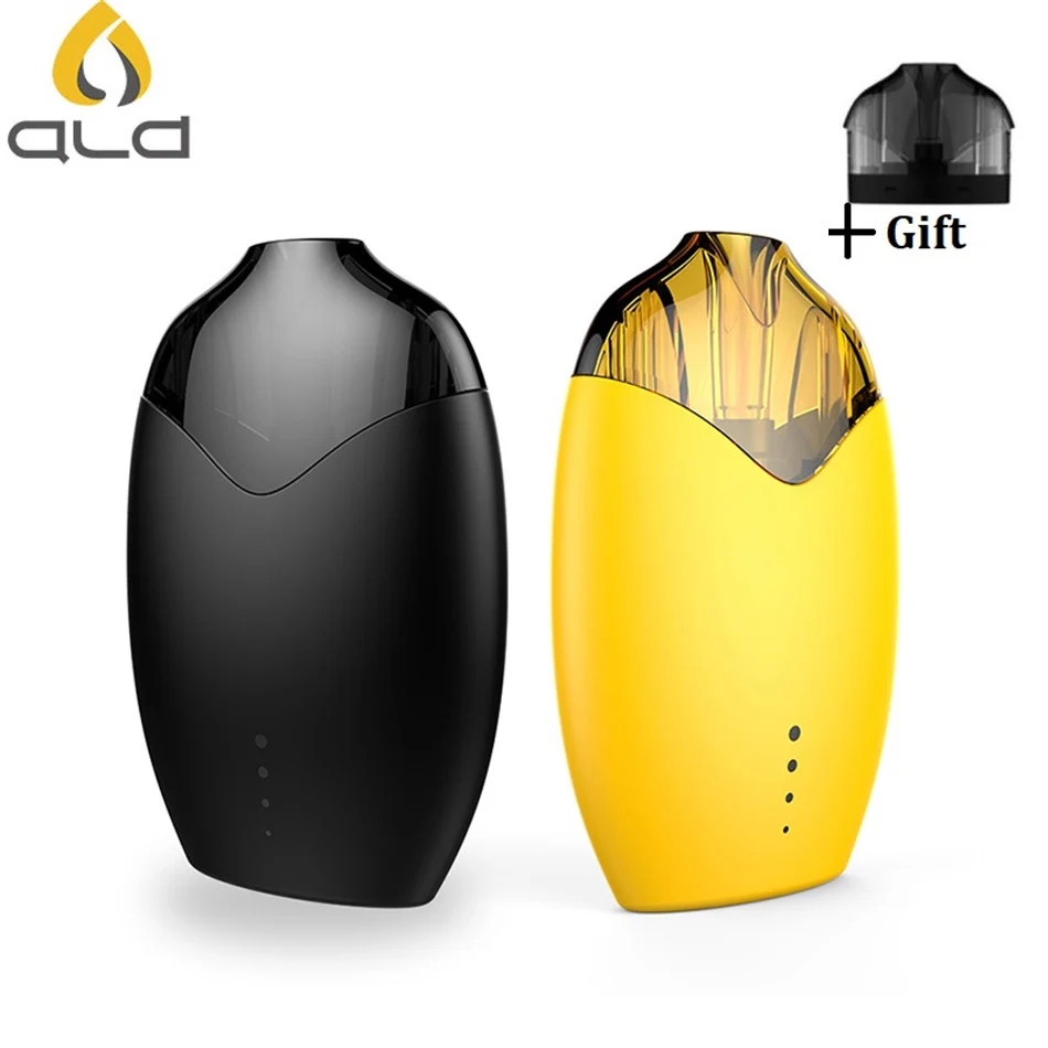 Оригинальная электронная сигарета ALD AMAZE LEMON Vape kit 510 мАч 3 0 мл бак встроенный