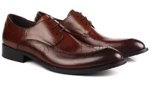 2017 mode braun tan spitz wohnungen herren leder business schuhe herren formale hochzeit schuhe