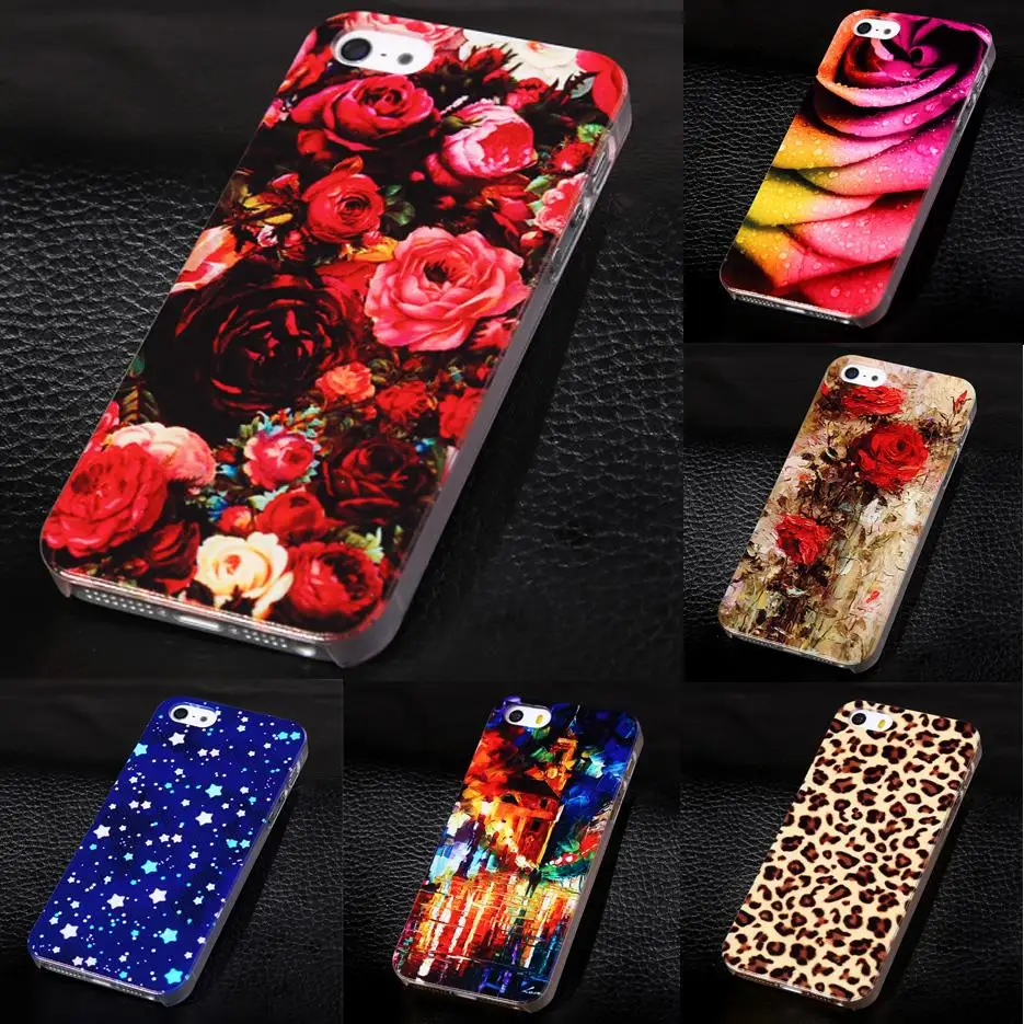 2016 New Phone Cover for Apple iPhone5 5s Luxury Painted Case For iphone 5 5s Hard Cell Phone Case for iPhone 5s 5g