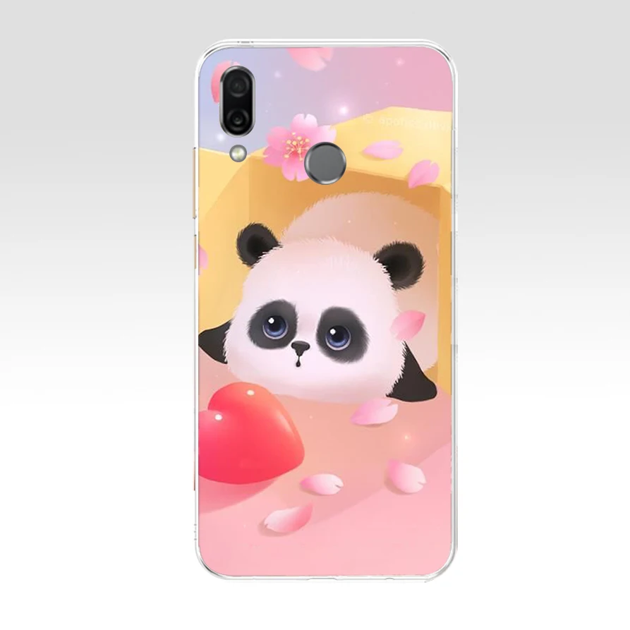 Милый подарок Panda 102FG Мягкий Силиконовый ТПУ чехол для телефона huawei Honor 8 Lite 8X 8s