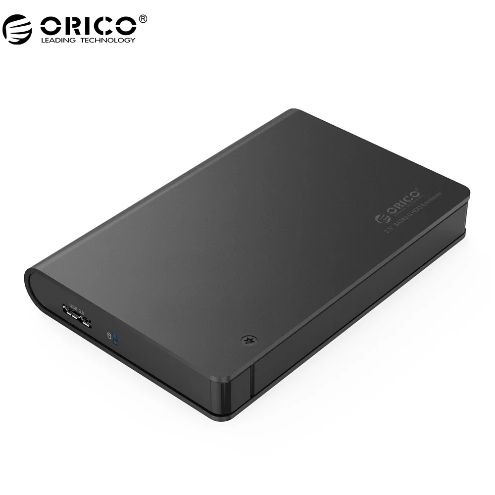 ORICO 2598S3 Алюминий 2 5 дюймовый корпус жесткого диска с USB3.0 & SATAIII для 7/9. 5/12. мм SATA HDD и