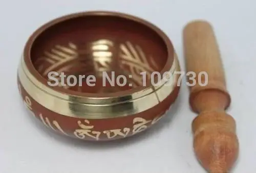 

Free Shipping 002154 Details about Tibet Chinese Old Copper Singing Buddha Bowl