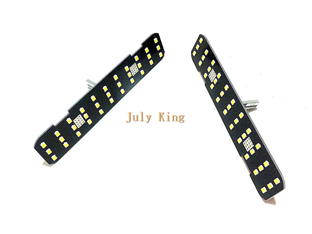 July King светодиодный чехол для чтения для Nissan Versa Sunny Deluxe Edition 2012-19,6000 K 2835SMD, внутренний светильник, 3 шт./набор