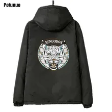 Plus Size M-7XL 27 colors Top 2017 New Winter Cotton Men’s Jacket Men Coat Jackets Fruits Color Warm Casual Coats Lovers Parkas