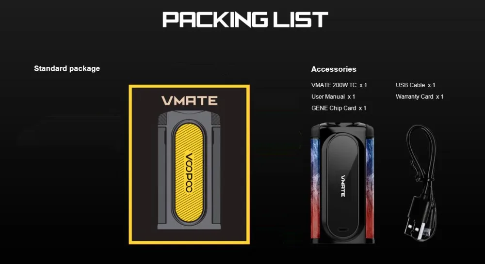 Voopoo Vmate 200W Box Mod-14