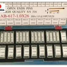 1,0 мм Диаметр из нержавеющей стали шплинт бар часы ремни звенья для браслета ремешок Замена Ремонт Часть Pin