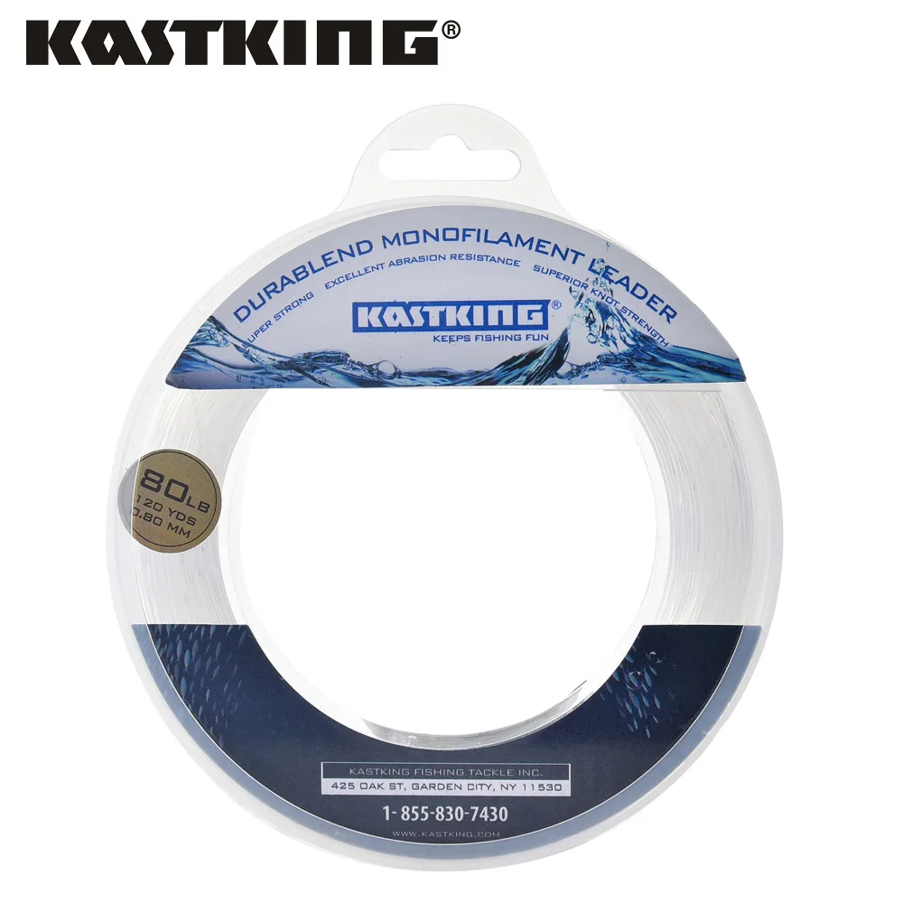 KastKing 20-200LB 110 м 0,40-1,40 мм нейлоновая рыболовная леска супер сильная гладкая Моноволокно поводок леска лодка анти-укус для рыбалки