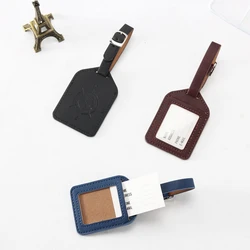 Luggage Tag Women Portable Travel Accessories Fashion Compass PU Leather Label Suitcase ID Address Holder Baggage Boarding Luggage Tag Women Portable Travel Accessories Fashion Compass PU Leather Label Suitcase ID Address Holder Baggage Boarding