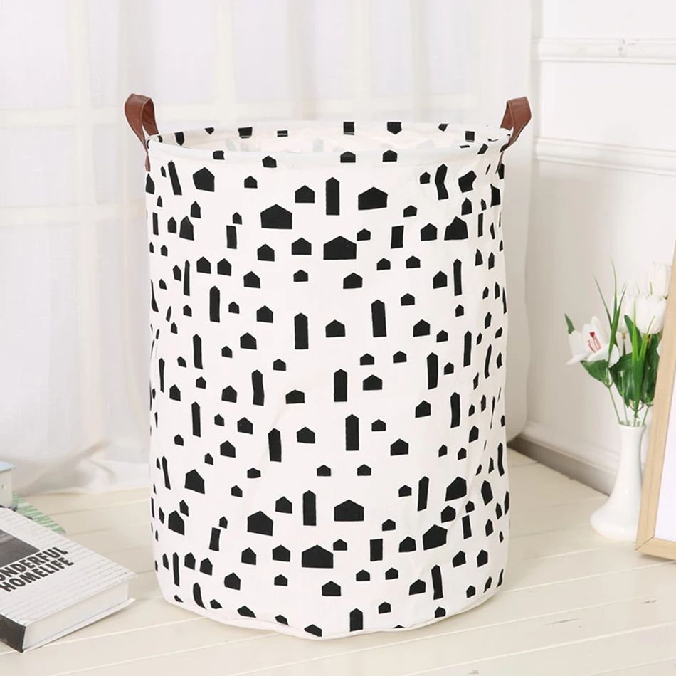 09MICCK New Version Waterproof Storage Laundry Basket Clothes Barrel Folding Clothes Toys Multifunction Storage Basket Organizer