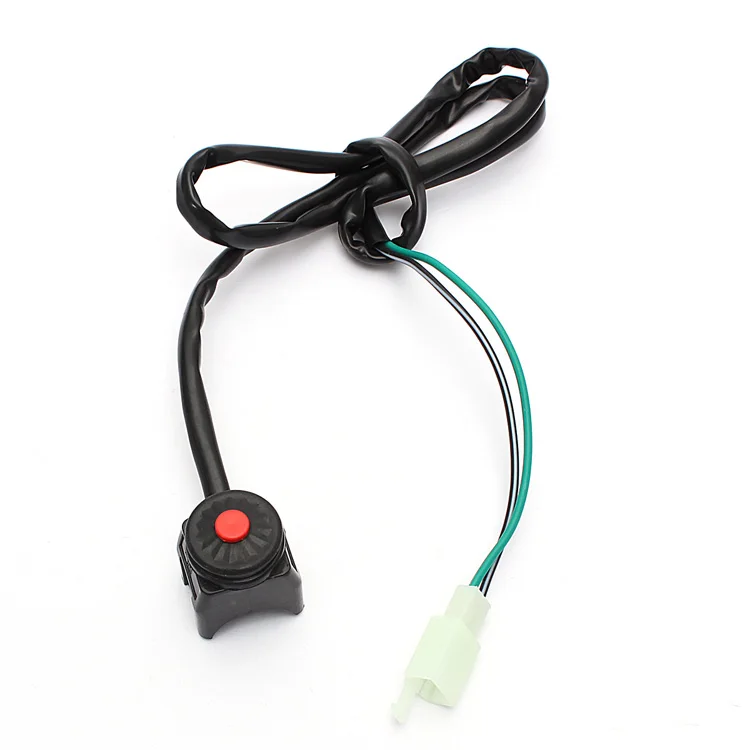 

2Pcs Universal Motorcycle Kill Stop Switch Horn Button for Motorcycle Pit Quad Bike 22mm 7/8" Handlebar