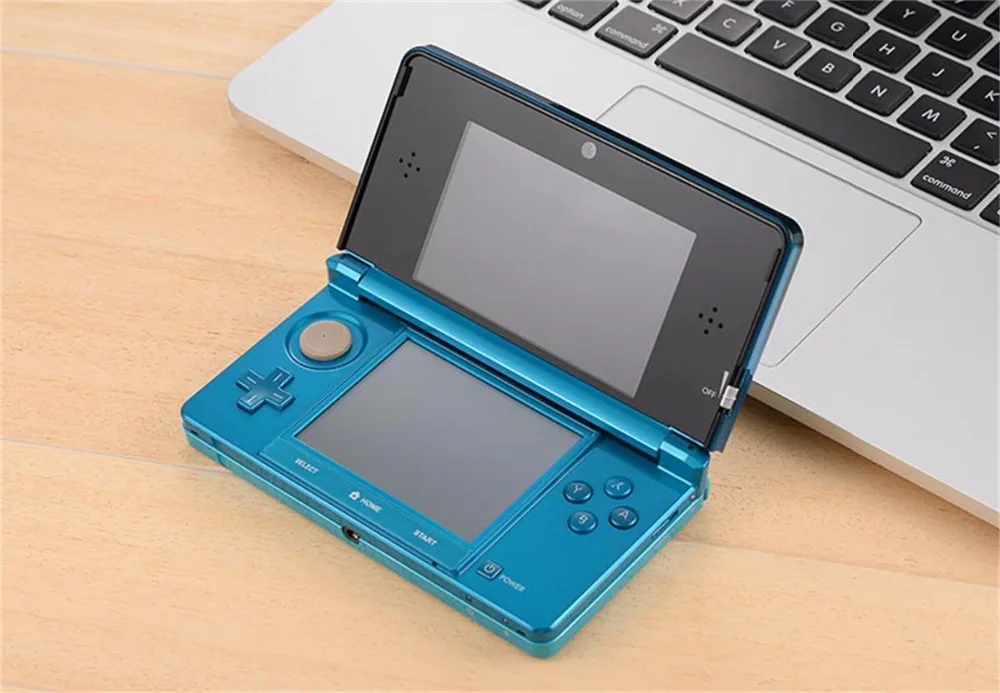 Handheld Game 3.5 inch Touch Screen LCD displays Cross Keypad System Console Bundle Charger & Stylus for Nintendo 3DS