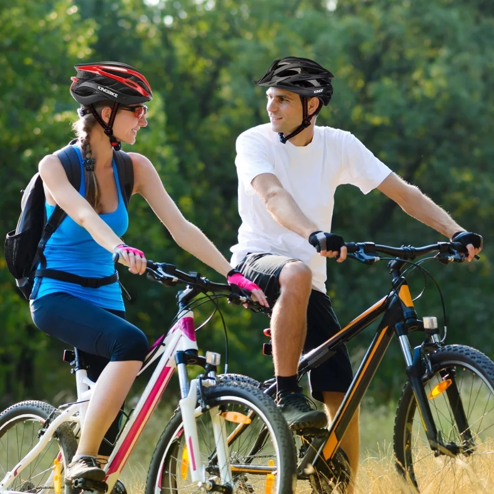 KINGBIKE велосипедный шлем дорожный велосипед ультра светильник горный MTB CE