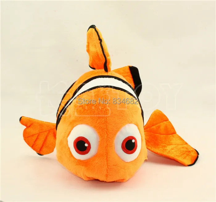 

J.G Chen Finding Nemo 1pcs 9" 23cm Free Shipping Movie Cute Clown Fish Stuffed Animal Plush Toys Orange Nemo Brinquedos for Kids