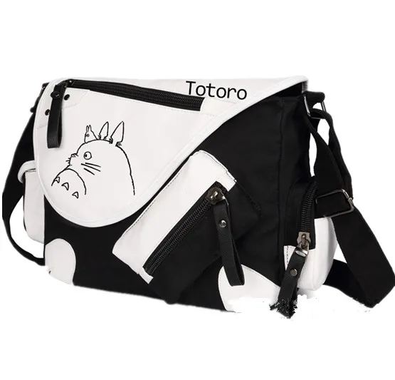 aliexpress high quality my neighbor totoro canvas shoulder bags large