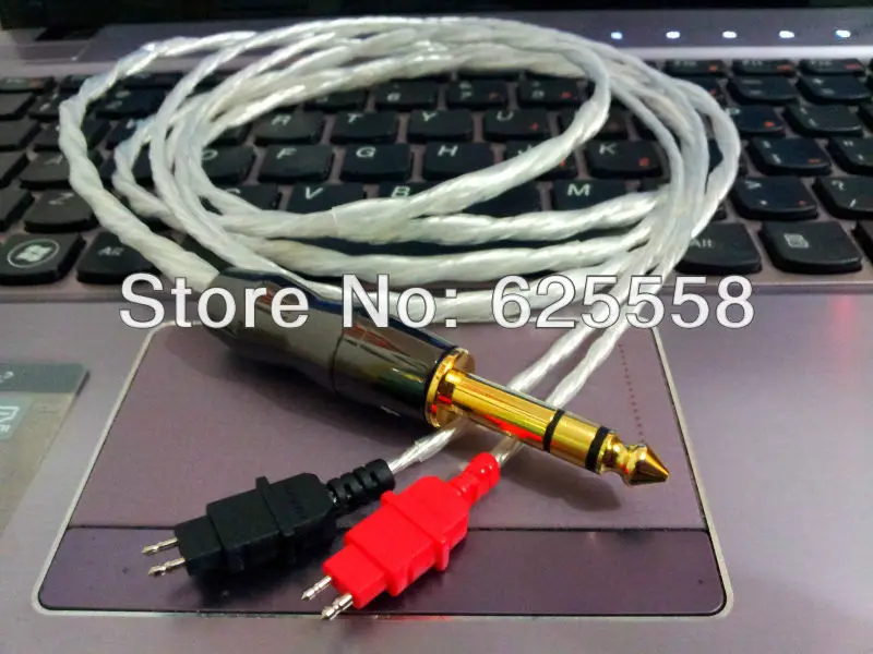 

HD650 HD600 HD580 HD525 кабель для наушников OCC посеребренный