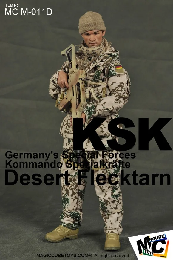 Игрушки MC MCM-011D Ksk-desot Flecktarn Набор для 12 дюймов фигурки DIY