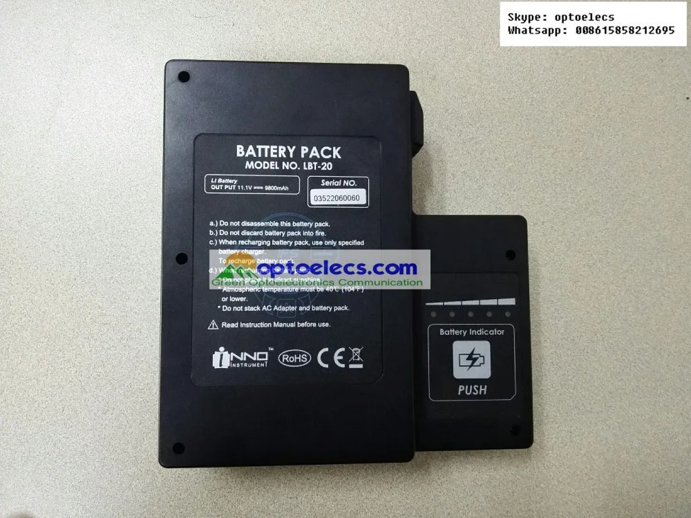 DHL доставка INNO LBT 20/ 21 Аккумулятор для IFS 10/ 15/ View 3/ 5/ 7 fusion splicer|fusion splicer|inno ifs-10inno ifs-15 |