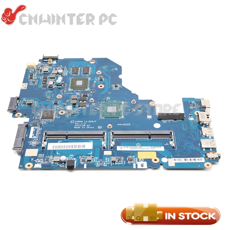 NOKOTION A5WAM LA B981P REV 1 0 для Acer aspire E5 511 511G материнская плата ноутбука HM86 DDR3L GT820M