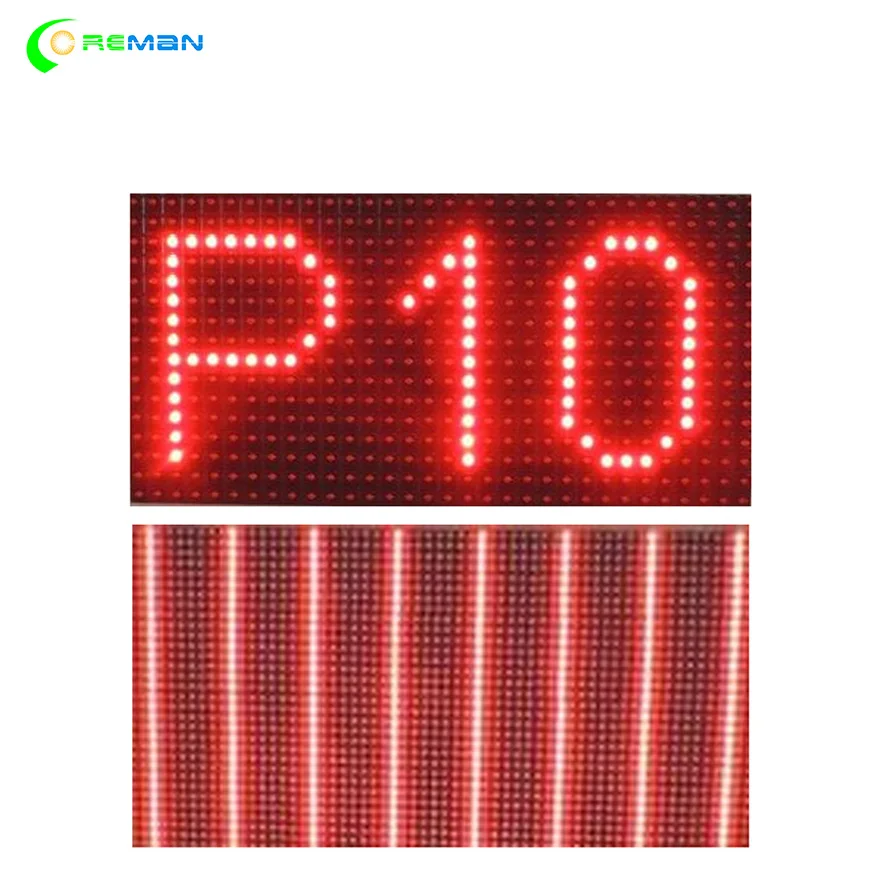 

Coreman outdoor LED display SMD DIP module for single red P10 module red