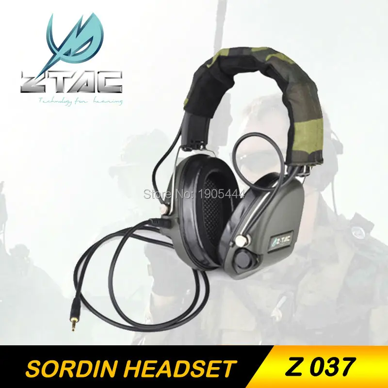 Z-TAC Z Tactical Airsoft Gun SORDIN Headset IPSC Military Hunting Noise Reduction Headphone Hunting Earphone For Shooting Z-TAC Z Tactical Airsoft Gun SORDIN Headset IPSC Military Hunting Noise Reduction Headphone Hunting Earphone For Shooting