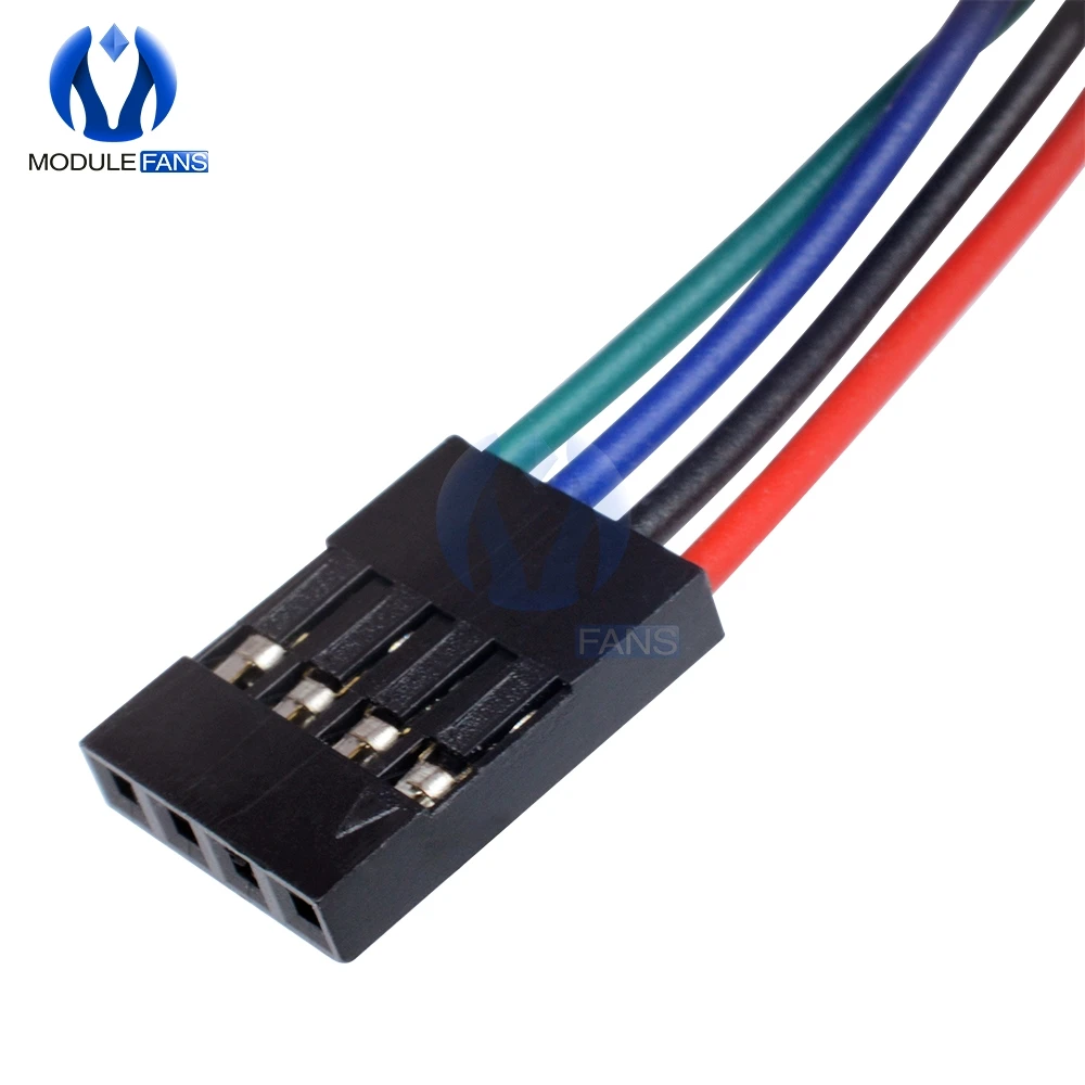 Набор кабелей 4P 4 контакта 0 7 м 70 см разъем гнездо перемычка для 3D принтера Arduino