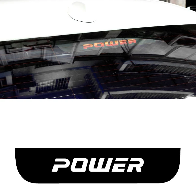 

for BMW Car Brake Light Cover M Power Logo Stickers 3 5 7 Series G30 G31 F10 F01 E46 E90 E92 F30 F35 F80 F31 F02 F03 F11 F07 GT