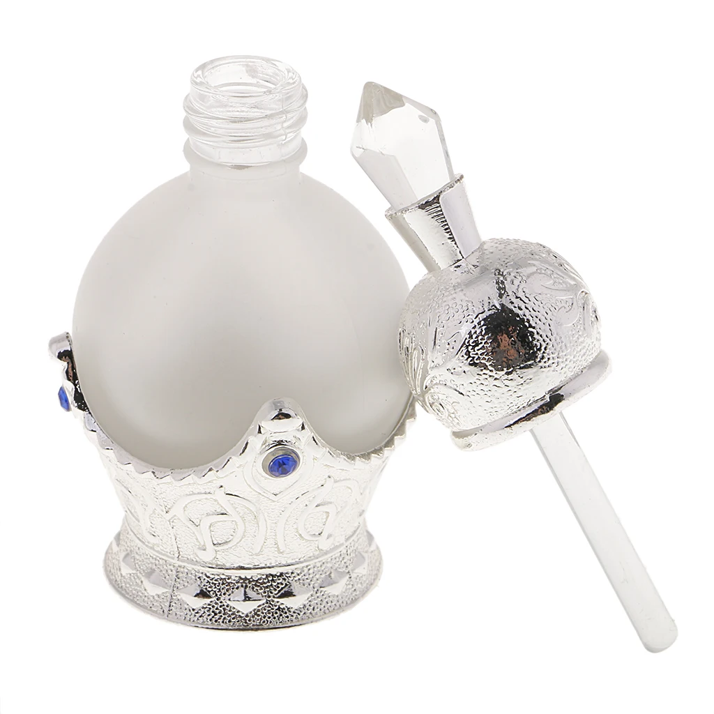 15ml Antique Vintage Empty Glass Perfume Spray Bottle Atomizer Elegant for Lady Women Gift