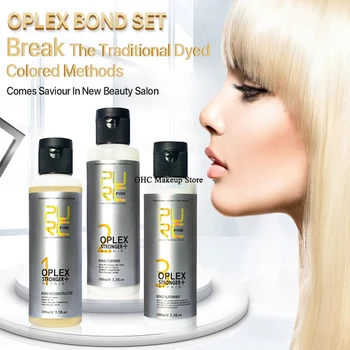 

3Pcs/Lot Oplex Bond Repair Connections Of Damaged Hair Strengthen Hair Toughness And Elasticity Hair Treatment