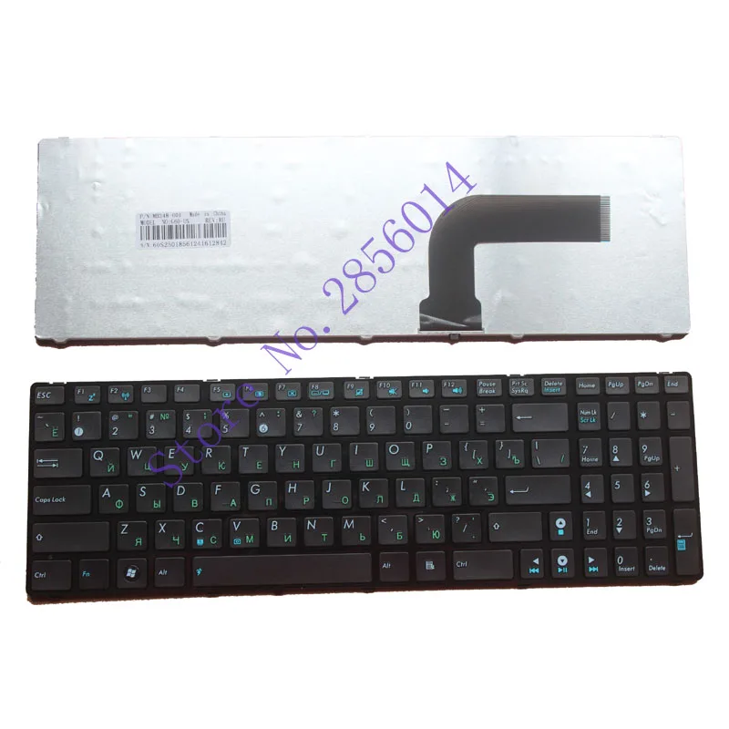 Русская клавиатура для ASUS X53 X54H K53 a53 N53 N60 N61 N71 N73S N73J P52F P53S X53S A52J X55V X54HR X54C RU с черной каймой