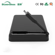 Blueendless 2,5 дюймов HDD чехол USB3.0 To SATA TYPE-C внешний жесткий диск корпус 6 Гбит/с высокоскоростной бокс для HDD SSD Поддержка UASP