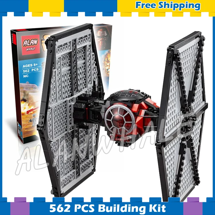 

548pcs New Space Wars First Order Special Forces TIE fighter 10465 Model Battle Machine Building Blocks Set Compatible With Lego