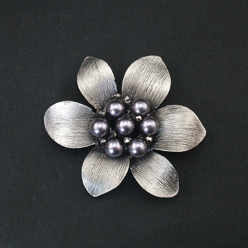 Женская/Мужская брошь в виде цветка из искусственного жемчуга: BH7947|flower brooch pin|brooch