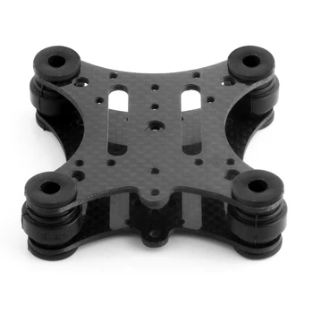 

F14557 FPV Carbon Fiber Anti Vibration Plate & Rubber Balls for DJI Phantom 1 2 Gimbal Mount Quadcopter for Gopro Hero 2 3 PTZ