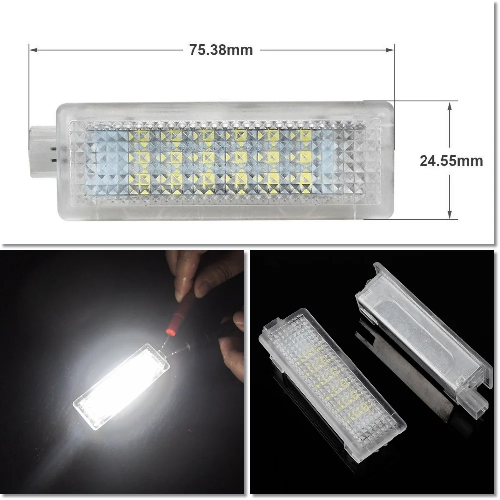 2 шт. светодиодный вежливость Footwell под дверью светильник нет ошибок для BMW E70 X5 F01 F02 F03 F04 E90 E91 E92 E83 X3 E84 E86 Z4 R50 R52 R53