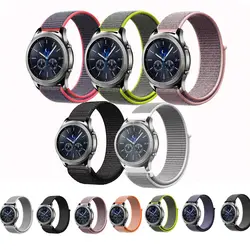 Спорт нейлон петля ремешок для samsung gear s3 frontier/Классический 22 мм группа smart watch полосы наручные браслет для Xiaomi Huami amazfit