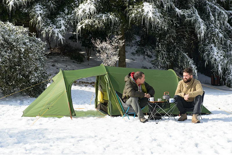 Naturehike Опаловый туннельная палатка для 2/3/4 персоны Водонепроницаемый 20D/210T ткань легкий Открытый Кемпинг Туристических палатков NH17L001-L