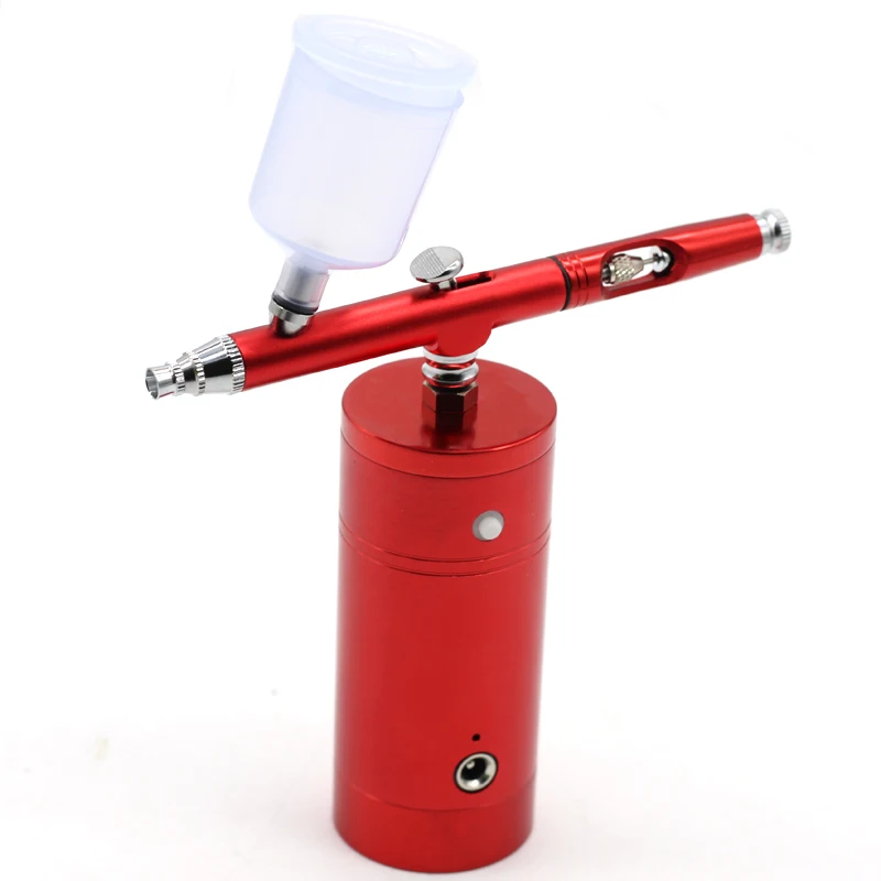 Airbrush With Compressor Paint Spray Gun 04