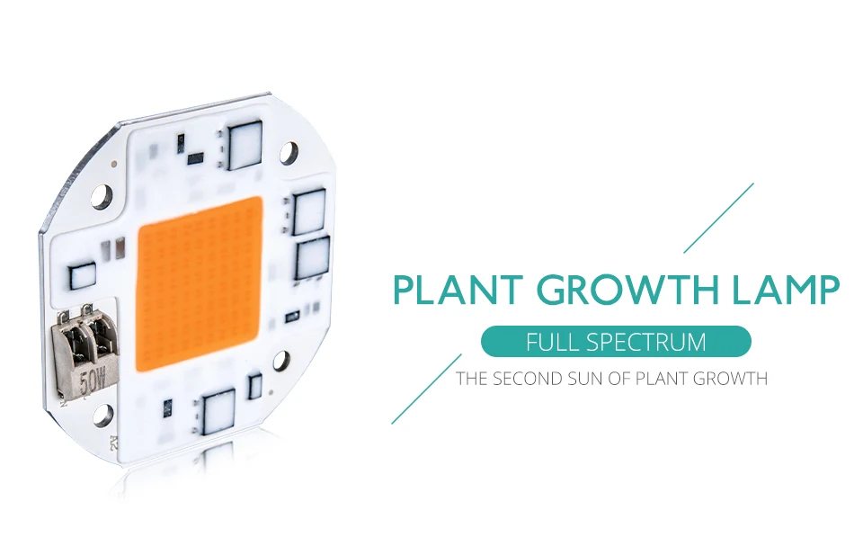 LED Grow Light Full Spectrum COB Chip AC220V 110V 20W 30W 50W DIY Grow LED Lamp For Plant Indoor Garden Hydroponic Grow Tent Box (1)