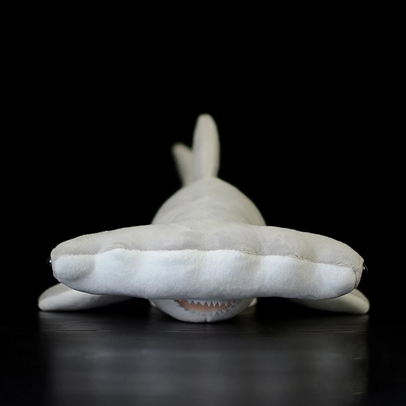 1" /40 см длинная настоящая жизнь акула-молот Плюшевые игрушки Мягкая серая акула мягкая игрушка Реалистичная океан плюшевая кукла животного подарки