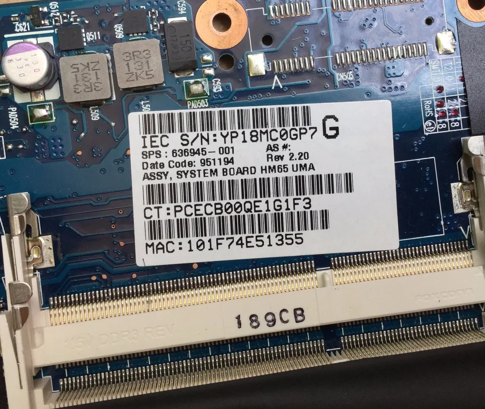 636945-001 لإتش بي جناح DM4T-2100 ل HP جناح DM4 DM4-2000 اللوحة المحمول HD3000 الرسومات HM65 6050A2402401 MB-A02