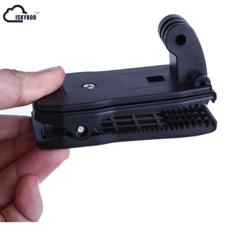 

ISKYBOB Backpack Helmet Shoulder Strap Mount Clip Clamp for GoPro Hero Hook
