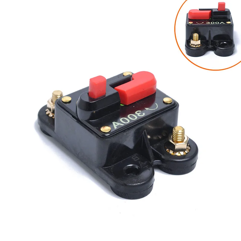 12V-24V 50A A 300A Interruttore Fusibile Inverter Pulsante Di - Foto 3