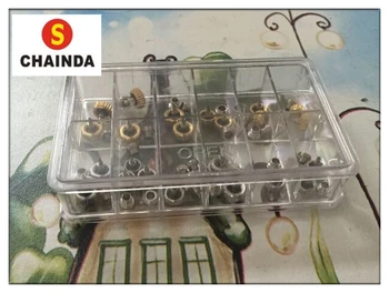 

Free Shipping Set Crowns Tubes Gaskets Rlx Omg Assortment Steel & Gold Plated for Watch Replacement