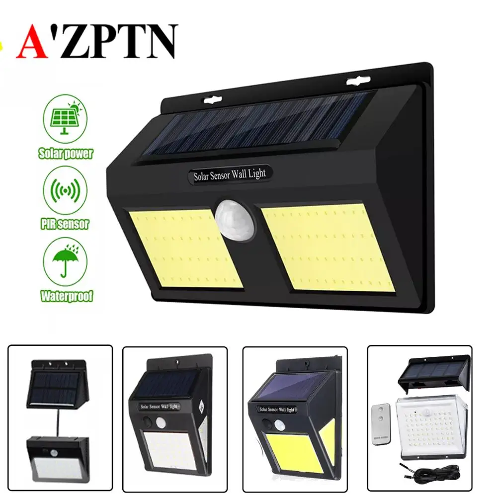 

LED Solar Light PIR Motion Sensor Wall Light For Garden Security Outdoor Yard Garden Security Lamp