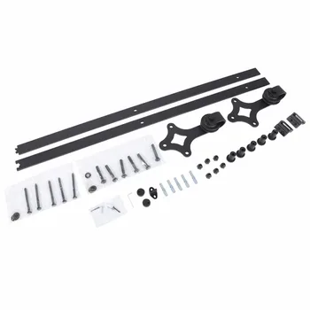 

2m Length Door Slide Rail System Hardware Antique Track Tool Loading 90-100Kg for Bathroom Larger Room etc