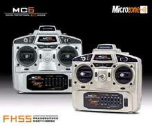 Free shipping Microzone MC6 2 4Ghz 6CH FHSS radio remote control transmitter with receiver for font