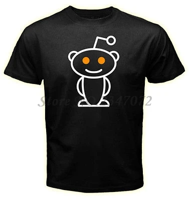 Футболка Reddit мужская с логотипами из фильма инопланетянин хлопковая тенниска