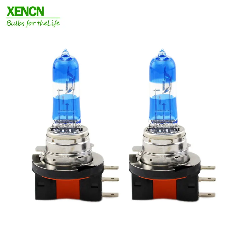 XENCN H15 12V 55/15W 3800K супер яркий светильник второго поколения на рассвете дневной пробежки Точечный светильник EMARK для Audi Golf Jetta Ford