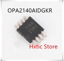 NEW 10PCS/LOT OPA2140AIDGKR OPA2140AIDGK OPA2140 2140 OPA2140AIDGKT MSOP-8 IC