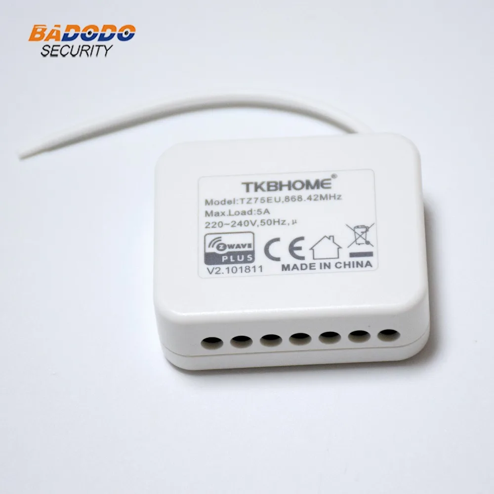AC100 240V Z Wave Plus TZ75 контроллер роликового затвора в настенном модуле